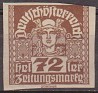 Austria - 1920 - Personajes - 72 - Castaño - Mercurio - Scott P43 - 0